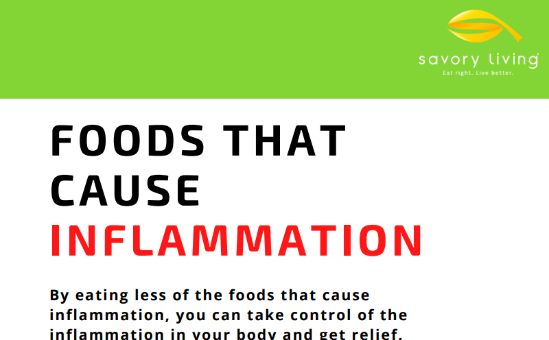 Foods Cause Inflammation