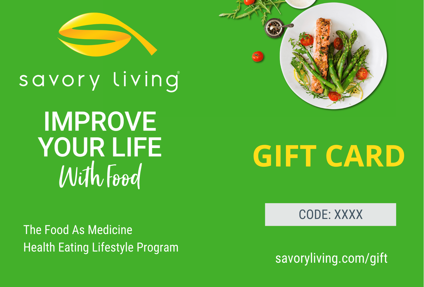 Savory Living Gift Card General 12.13.21